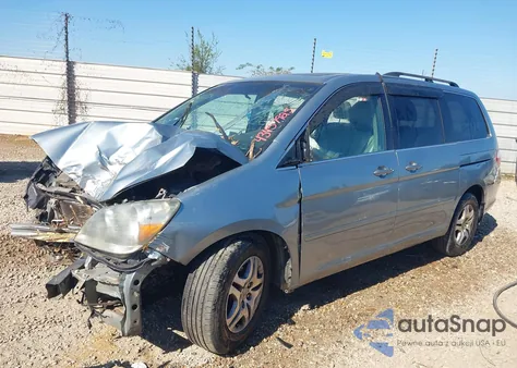 2007 Honda Odyssey Ex-L из США, поврежденный, VIN 5FNRL38657B080013